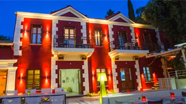 The Villa Rossa at Parga
